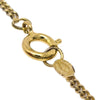 Chanel CC Logo Pendant Necklace Gold plated and Rhinestone