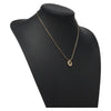 Secondhand Christian Dior CD Pendant Necklace Gold-plated