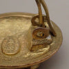Secondhand Chanel Vintage CC Round Clip-On Earrings