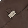 Secondhand Loewe Leather Briefcase Brown Accessories