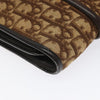 Christian Dior Vintage Trotter Shoulder Bag Canvas