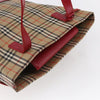Secondhand Burberry Nova Check Tote canvas check pattern