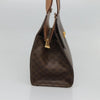 Celine Vintage Macadam Handbag Canvas and Leather