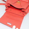 Secondhand Celine Backpack Orange Leather Bags