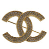 Secondhand Chanel CC Brooch Gold