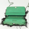Chanel Wallet on Chain Fringe Tweed