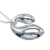 Tiffany & Co. Elsa Peretti Double Teardrop Necklace Silver 925
