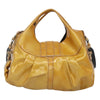 Secondhand Bvlgari Chandra Hobo Yellow Patent Leather Bags