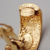 Secondhand Chanel Vintage CC Round Drop Clip-On Earrings