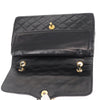 Chanel Vintage Two Tone CC Flap Bag Quilted Lambskin