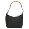Gucci Vintage Bamboo Hobo Nylon