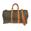 Louis Vuitton Keepall Bandouliere Bag Monogram Canvas