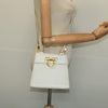 Secondhand Salvatore Ferragamo Gancini Convertible Top Handle Bag