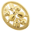 Christian Dior Perfume  Bottle Brooch Gold-plated