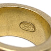 Secondhand Chanel Logo Ring Gold-plated
