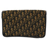 Christian Dior Vintage Trotter Shoulder Bag Canvas