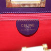 Secondhand Celine Gancini Handbag Purple Leather Bags