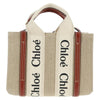 Secondhand Chloe Woody Tote Canvas with