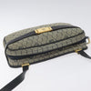 Secondhand Christian Dior Vintage Honeycomb Shoulder Bag Canvas and