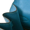 Hermes Kelly Handbag Blue Epsom with Gold Hardware