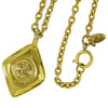 Secondhand Chanel Vintage CC Pendent Necklace Plated