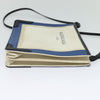 Balenciaga Navy Pochette Canvas and Leather