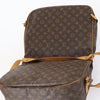 Louis Vuitton Saumur Handbag Monogram Canvas