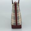 Secondhand Burberry Nova Check Tote canvas check pattern