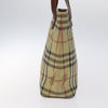 Secondhand Burberry Top Handle Tote Haymarket