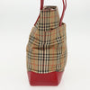 Secondhand Burberry Nova Check Tote canvas check pattern