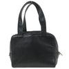 Secondhand Loewe Anagram handbag Black Leather Bags