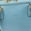 Secondhand Loewe Amazona Bag Blue Leather Bags