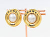 Secondhand Chanel CC Hoop Clip-On Earrings