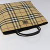 Secondhand Burberry Nova Check Tote canvas check pattern