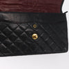 Chanel Vintage Two Tone CC Flap Bag Quilted Lambskin