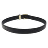 Christian Dior Vintage Oversized Belt Metal and Leather