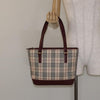 Secondhand Burberry Nova Check Tote canvas check pattern