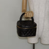 Secondhand Chanel Vanity pouch Black Leather Bags