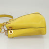 Secondhand Celine Shoulder Bag Yellow Leather Bags