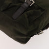 Secondhand Prada Vela Double Front Pocket Backpack Tessuto with Saffiano