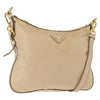 Secondhand Prada Hobo Tessuto Beige Nylon Bags