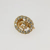Secondhand Christian Dior Vintage Round Clip-On Earrings