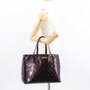 Secondhand Louis Vuitton Wilshire Handbag Monogram Vernis