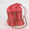 Secondhand Chanel Chain Frame CC Drawstring Bucket Bag