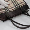 Secondhand Burberry Nova Check Tote Canvas and