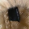 Prada Canapa Tote Denim and Fur