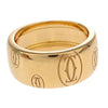 Cartier C de Cartier Happy Birthday Band Ring 18K Rose Gold