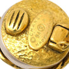 Chanel Vintage Triple cc earrings Metal