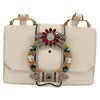 Secondhand Miu Miu Madras Crystal Buckle Shoulder Bag