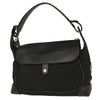 Bvlgari Logomania Shoulder Bag Canvas with Leather